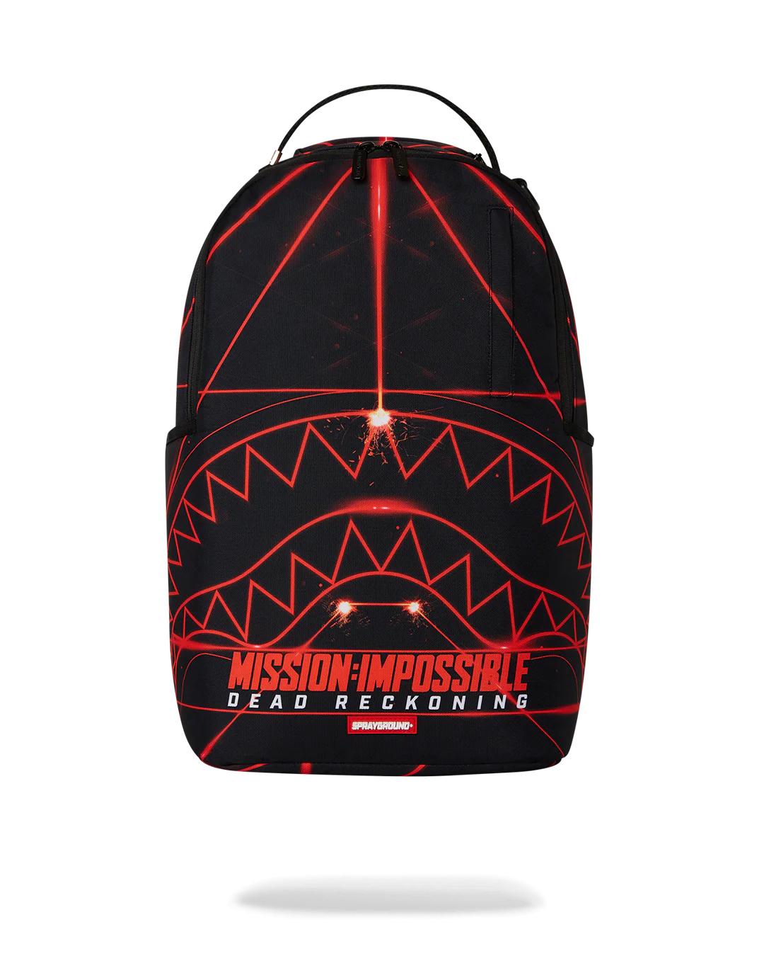 Sprayground Recommended | MISSION IMPOSSIBLE HEIST LASER SHARK BACKPACK