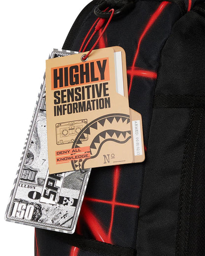 Sprayground Recommended | MISSION IMPOSSIBLE HEIST LASER SHARK BACKPACK