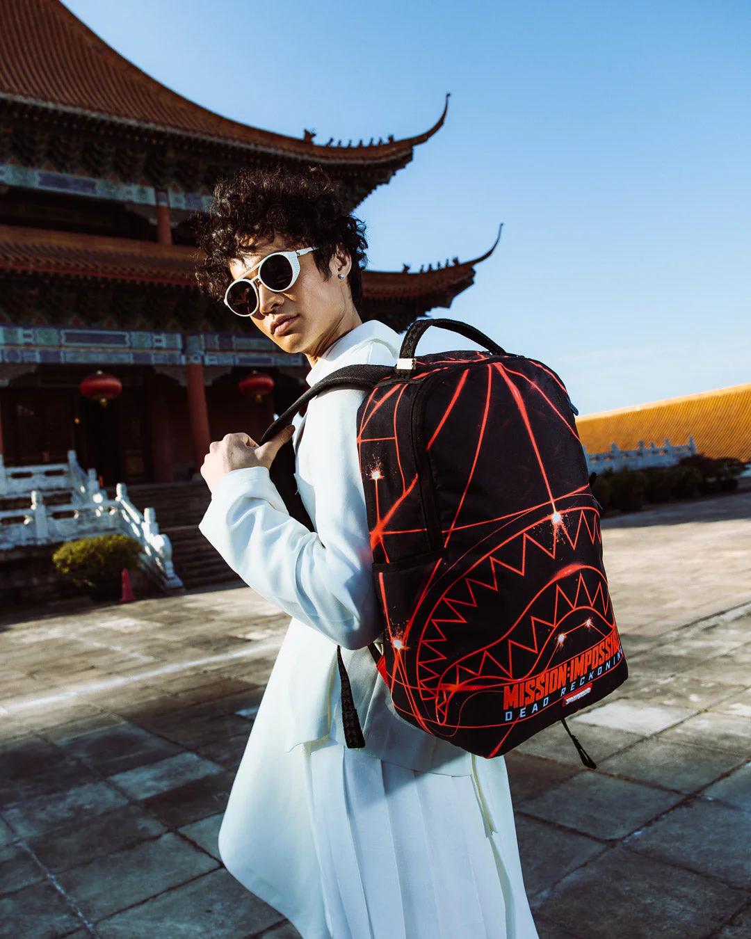 Sprayground Recommended | MISSION IMPOSSIBLE HEIST LASER SHARK BACKPACK
