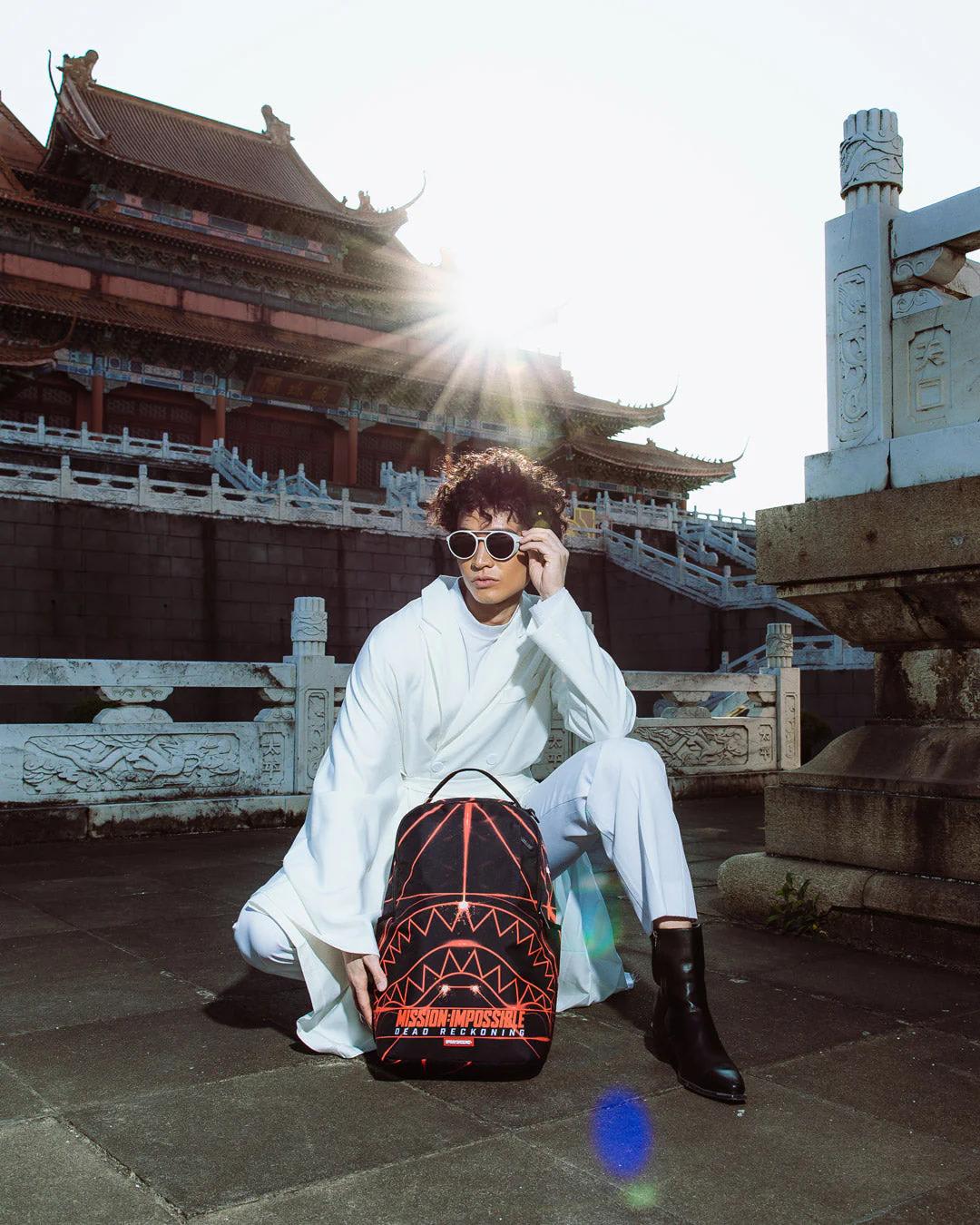 Sprayground Recommended | MISSION IMPOSSIBLE HEIST LASER SHARK BACKPACK