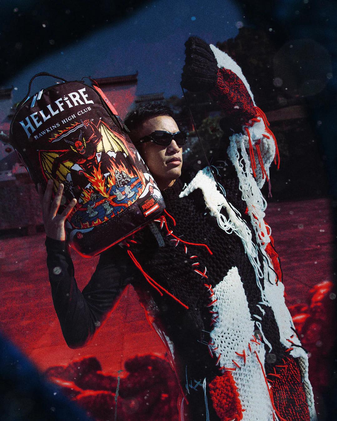 Sprayground Exclusive | STRANGER THINGS HELLFIRE BACKPACK