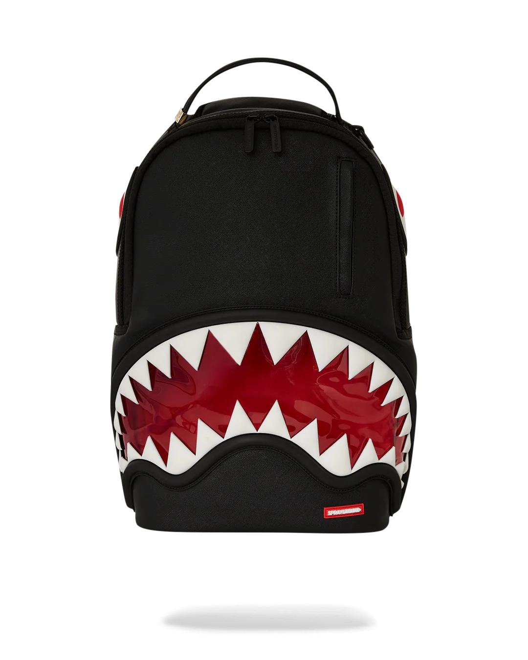 Sprayground New | BIG BITE LUCID CLEAR SHARK BITE BACKPACK