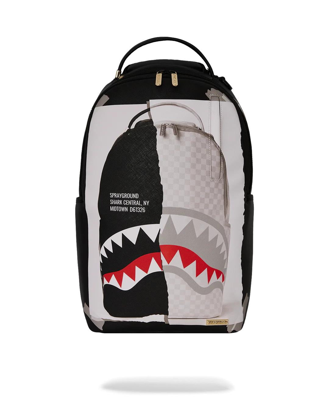 Sprayground Best Seller | BAG ON BAG OPTICAL ILLUSION SHARKS IN PARIS BACKPACK