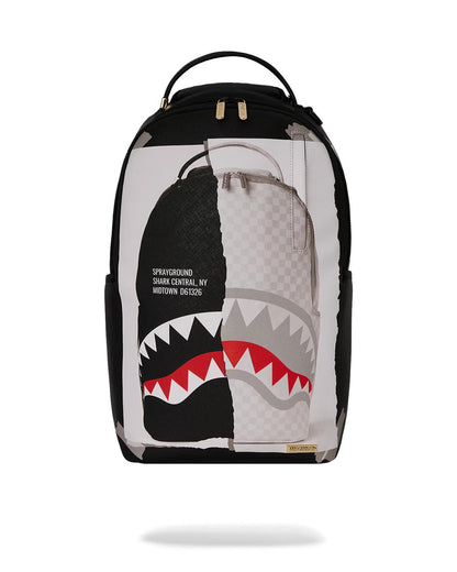 Sprayground Best Seller | BAG ON BAG OPTICAL ILLUSION SHARKS IN PARIS BACKPACK