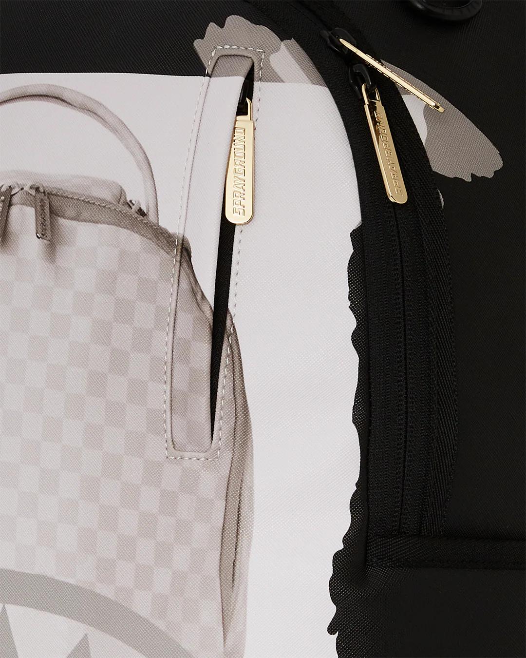Sprayground Best Seller | BAG ON BAG OPTICAL ILLUSION SHARKS IN PARIS BACKPACK