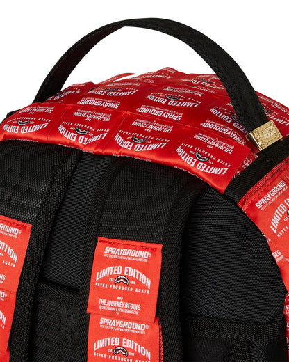 Sprayground Recommended | MADE OF WOVEN LABELS SHARK BACKPACK