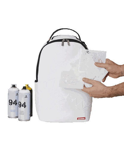 Sprayground Signature | GRAFFITI ARTIST - DESIGN YOUR OWN BACKPACK - 9 STENCILS INCLUDED