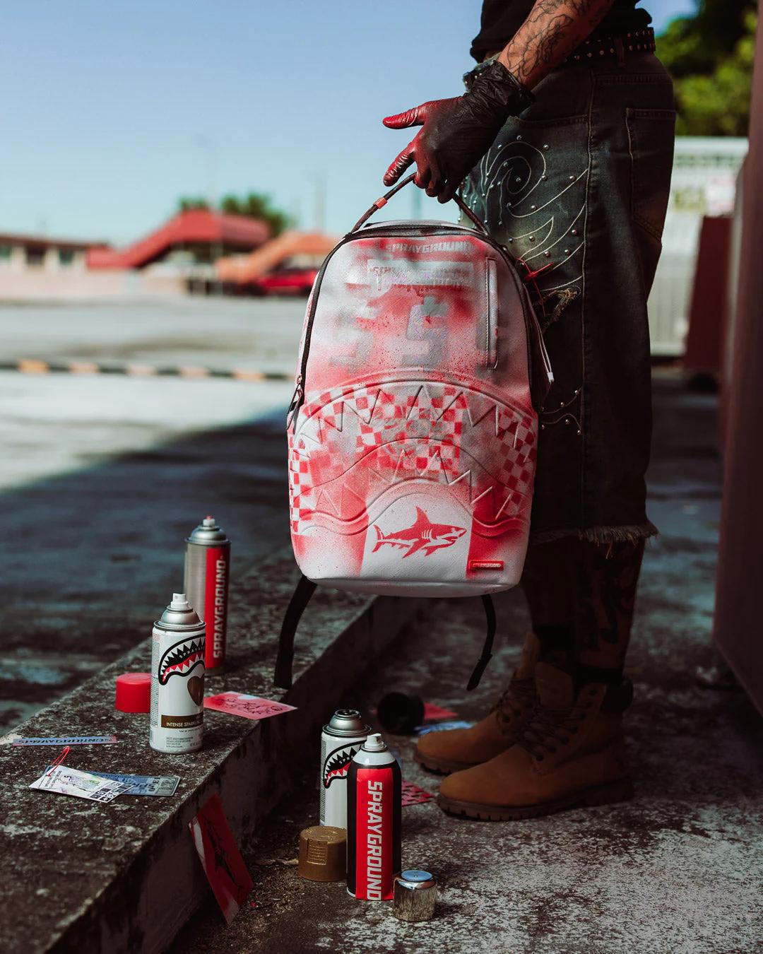 Sprayground Signature | GRAFFITI ARTIST - DESIGN YOUR OWN BACKPACK - 9 STENCILS INCLUDED