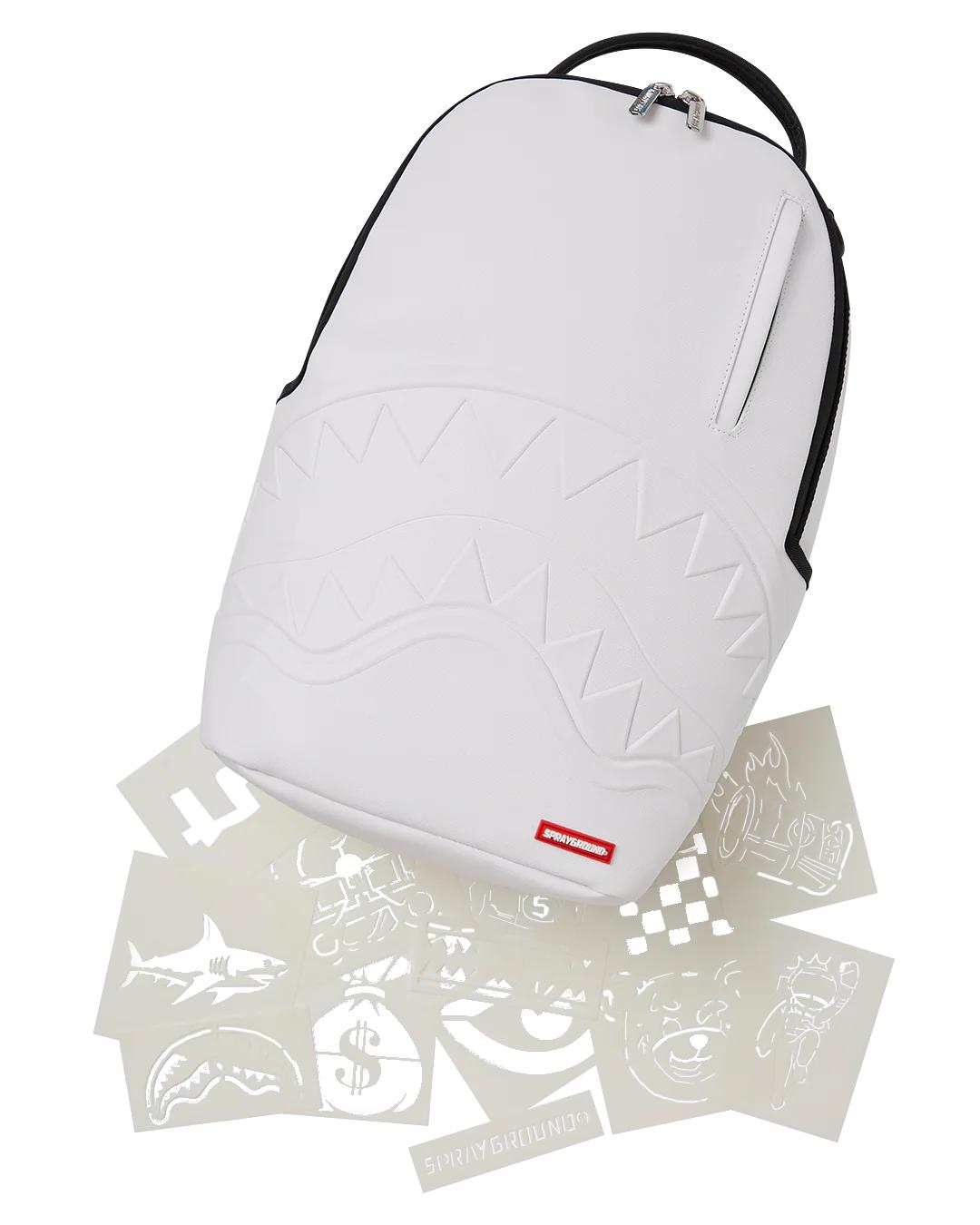Sprayground Signature | GRAFFITI ARTIST - DESIGN YOUR OWN BACKPACK - 9 STENCILS INCLUDED