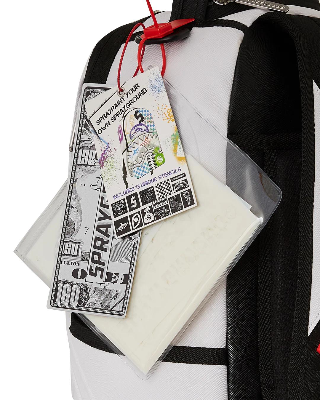 Sprayground Signature | GRAFFITI ARTIST - DESIGN YOUR OWN BACKPACK - 9 STENCILS INCLUDED