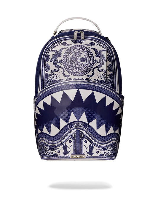 Sprayground Essential | PORCELAIN TIGER PHOENIX SHARK BACKPACK
