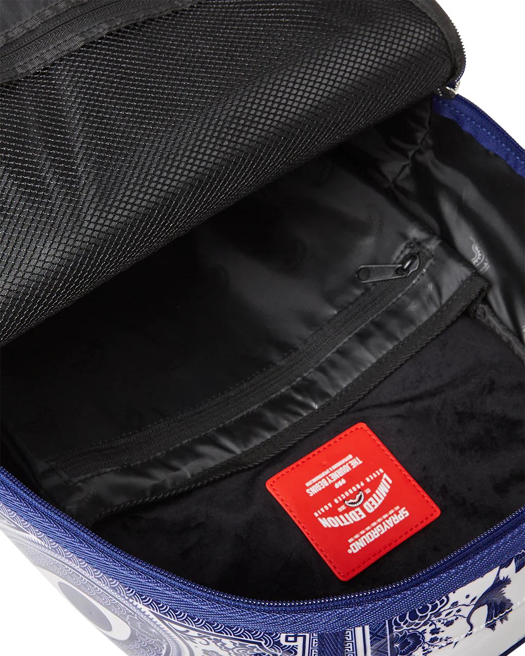 Sprayground Essential | PORCELAIN TIGER PHOENIX SHARK BACKPACK