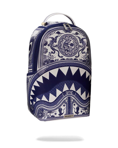 Sprayground Essential | PORCELAIN TIGER PHOENIX SHARK BACKPACK