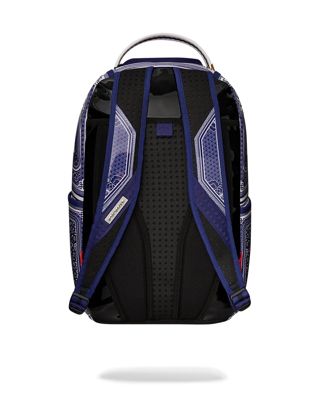 Sprayground Essential | PORCELAIN TIGER PHOENIX SHARK BACKPACK