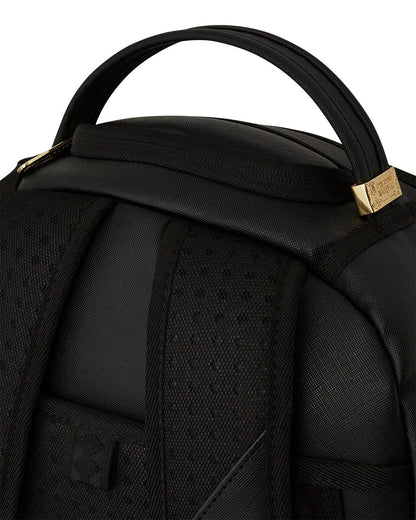 Sprayground Premium | GOLD AND BLACK RACING STRIPES BACKPACK
