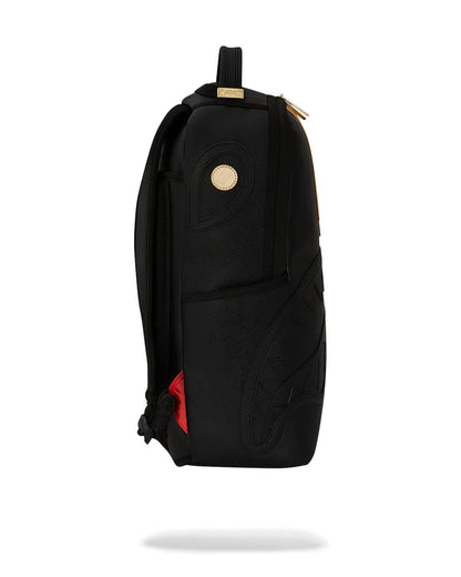Sprayground Premium | GOLD AND BLACK RACING STRIPES BACKPACK