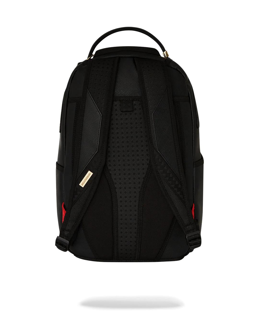Sprayground Premium | GOLD AND BLACK RACING STRIPES BACKPACK