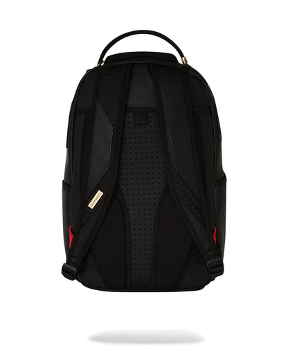 Sprayground Premium | GOLD AND BLACK RACING STRIPES BACKPACK