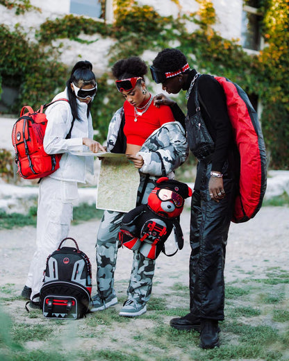 Sprayground Popular | SKY HIGH SEEKERS ARCTIC GLOBAL TREK CAMPER BACKPACK