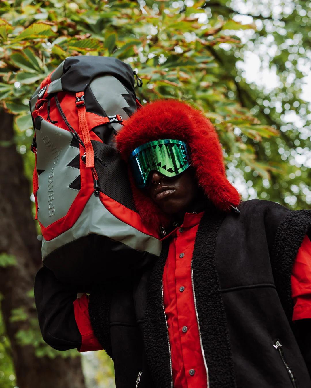 Sprayground Popular | SKY HIGH SEEKERS ARCTIC GLOBAL TREK CAMPER BACKPACK