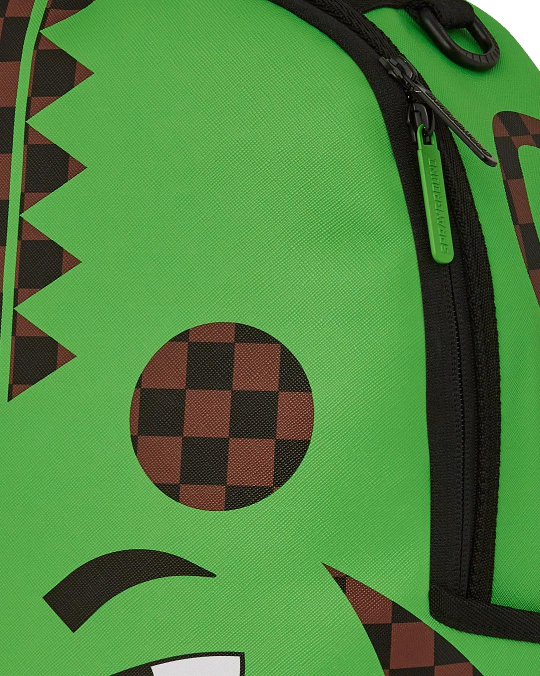 Sprayground Recommended | GREEN MONEY BEAR DLXSV BACKPACK