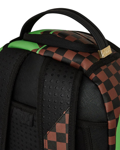 Sprayground Recommended | GREEN MONEY BEAR DLXSV BACKPACK