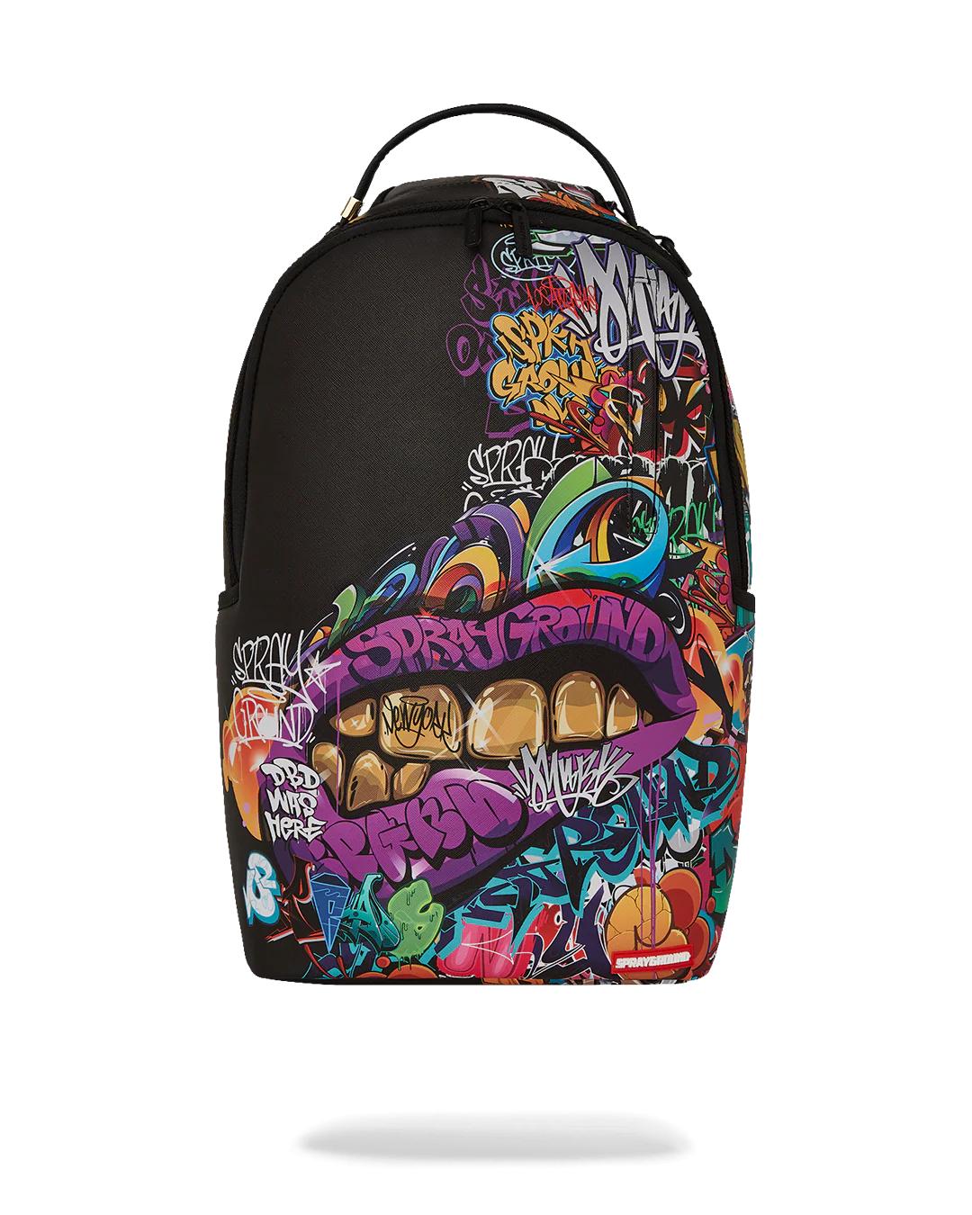 Sprayground Signature | HALF GRAF LIPS DLXSV BACKPACK