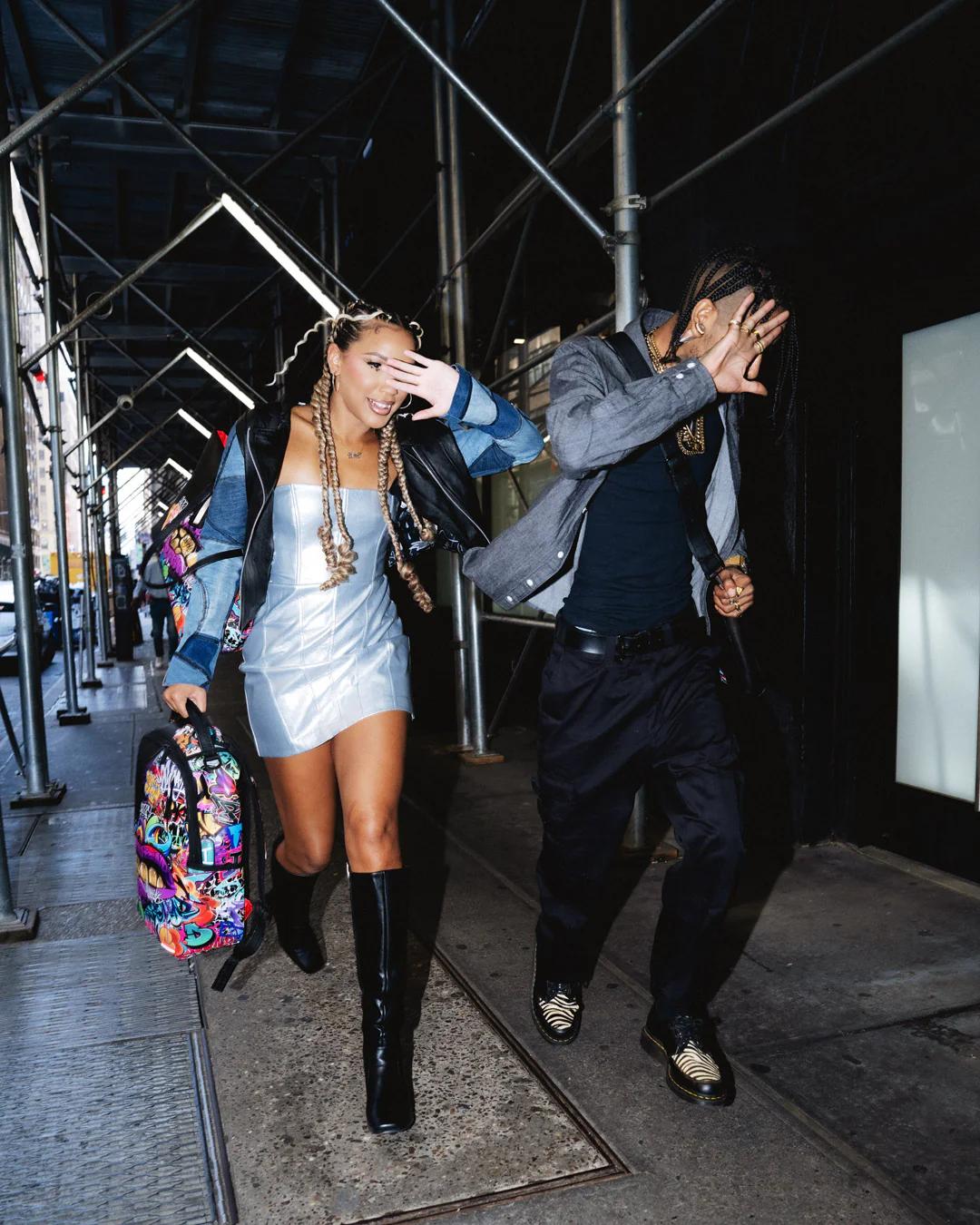 Sprayground Signature | HALF GRAF LIPS DLXSV BACKPACK