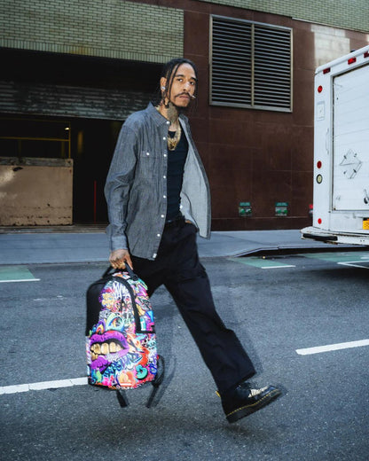 Sprayground Signature | HALF GRAF LIPS DLXSV BACKPACK