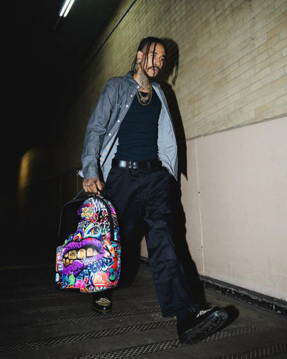 Sprayground Signature | HALF GRAF LIPS DLXSV BACKPACK