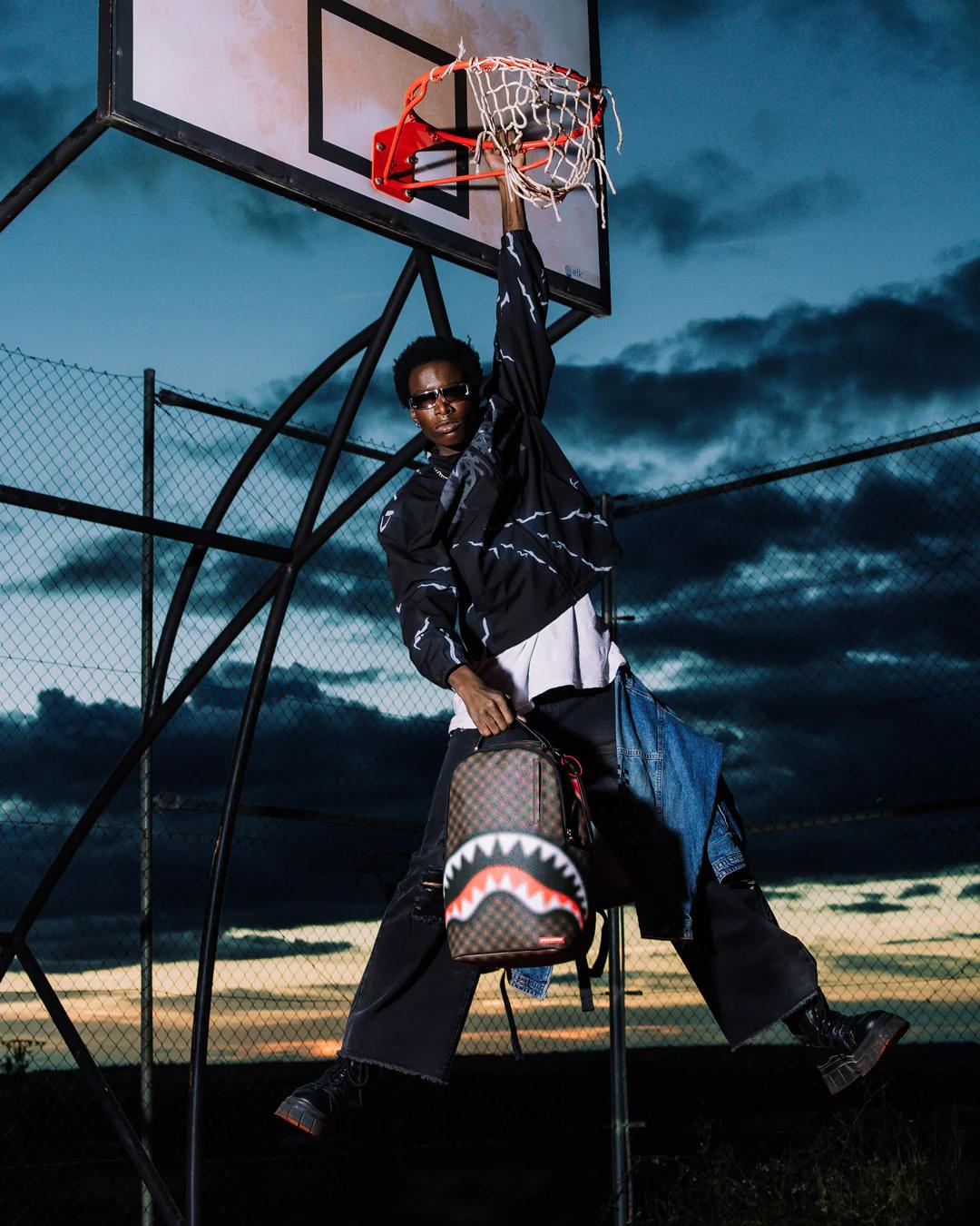 Sprayground Featured | SHARKS IN PARIS BLUR EFFECT BACKPACK