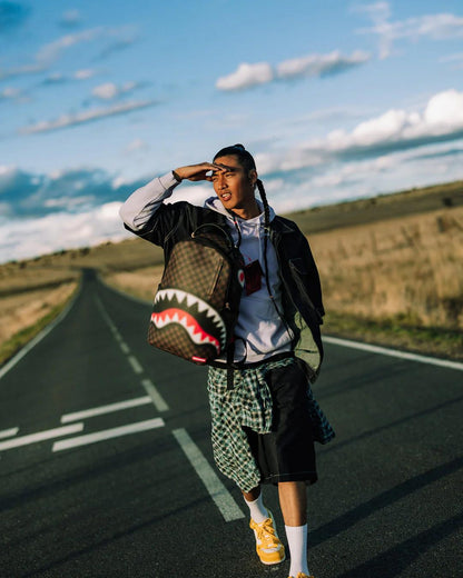 Sprayground Featured | SHARKS IN PARIS BLUR EFFECT BACKPACK