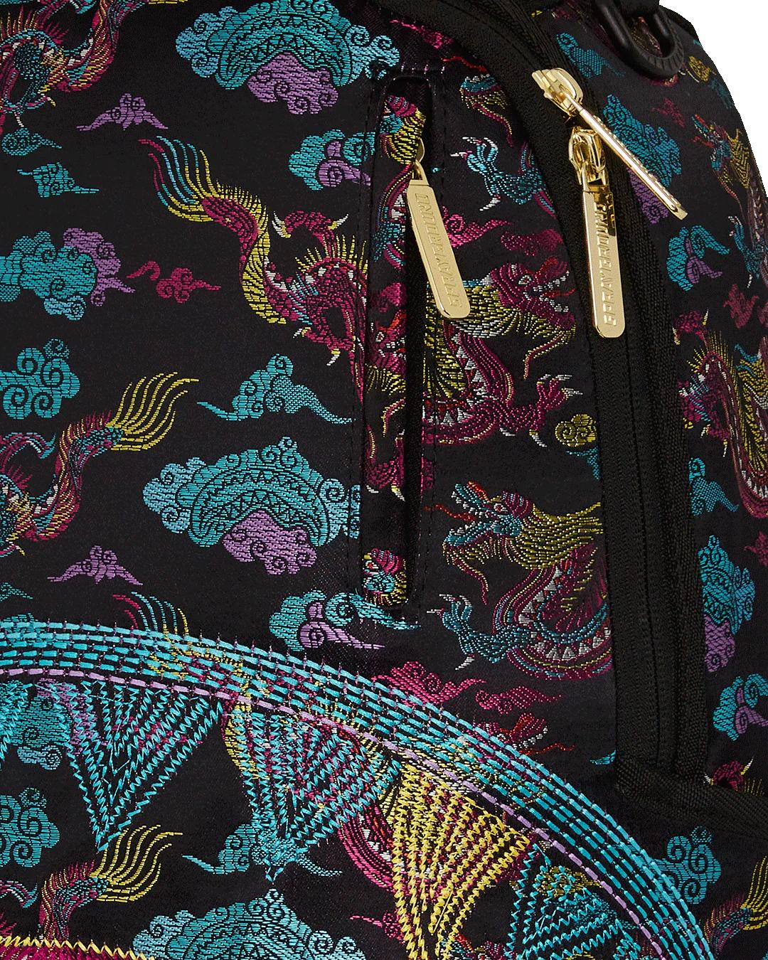 Sprayground Classic | EMBROIDERED DRAGONS DLX BACKPACK
