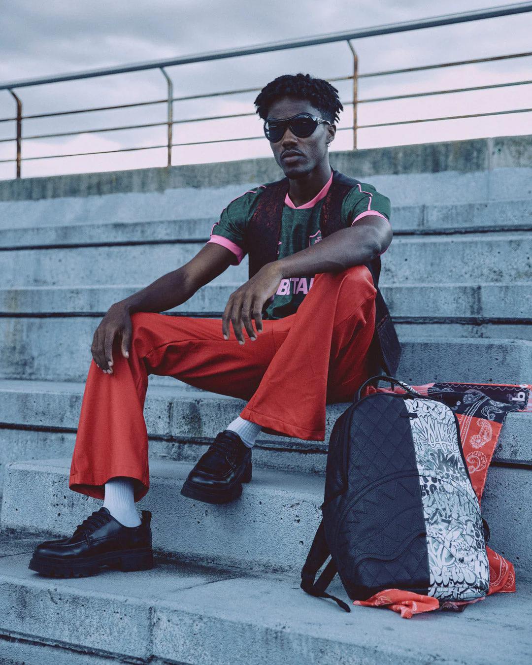 Sprayground Essential | DARK WAVE BACKPACK