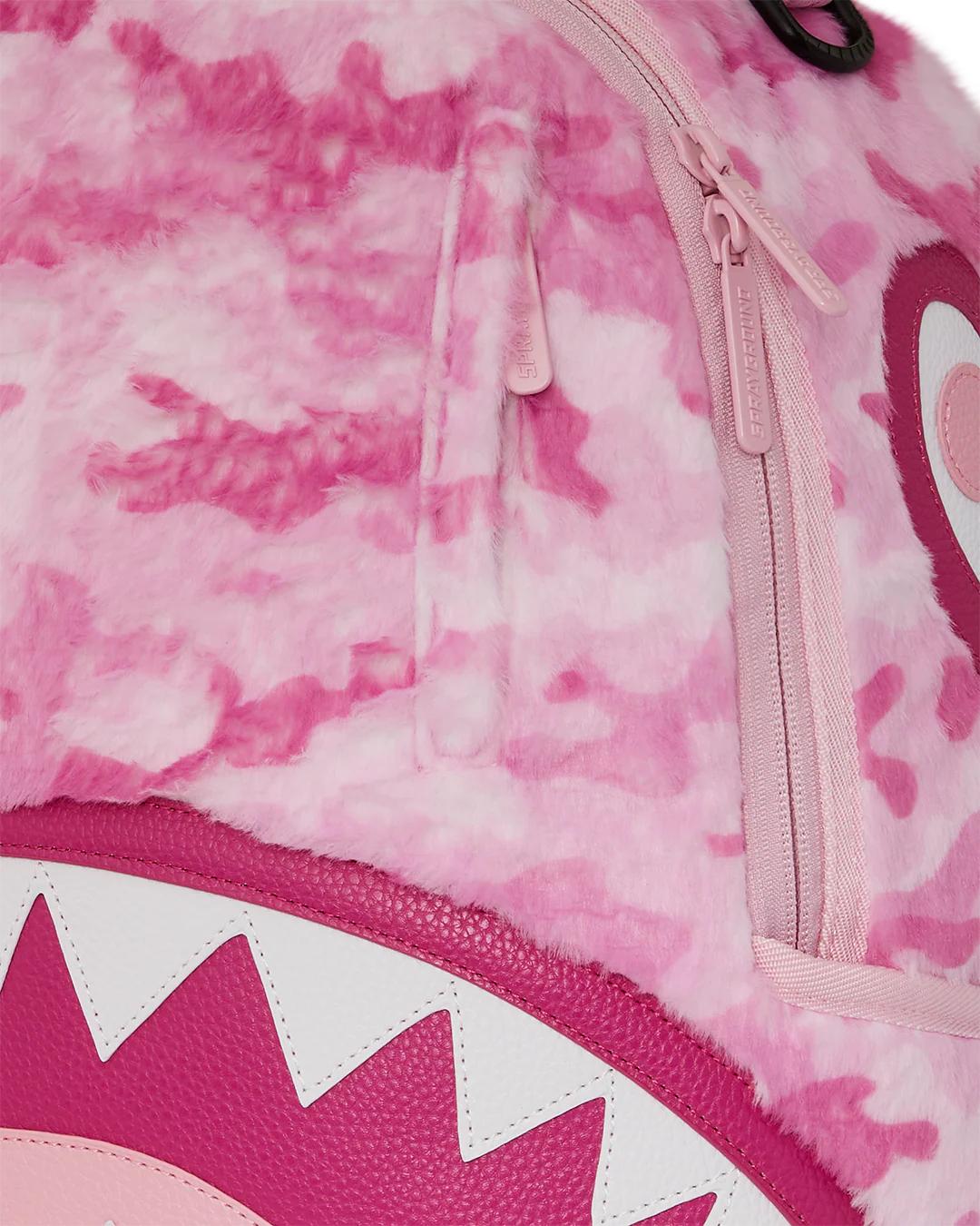 Sprayground New | FURRROCIOUS IN PINK DLXSF BACKPACK