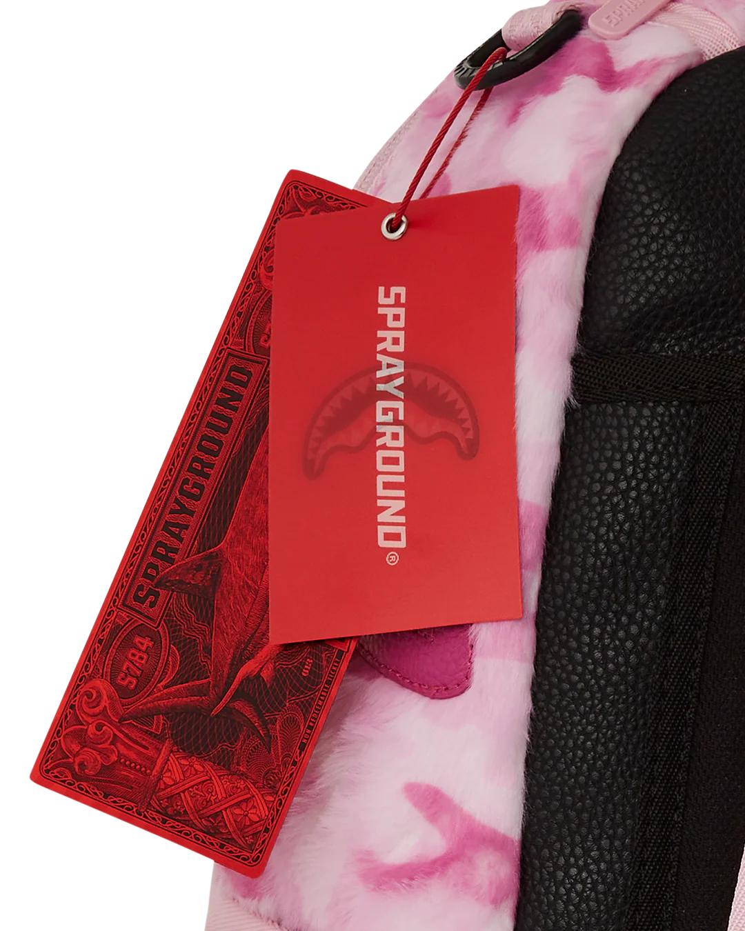 Sprayground New | FURRROCIOUS IN PINK DLXSF BACKPACK