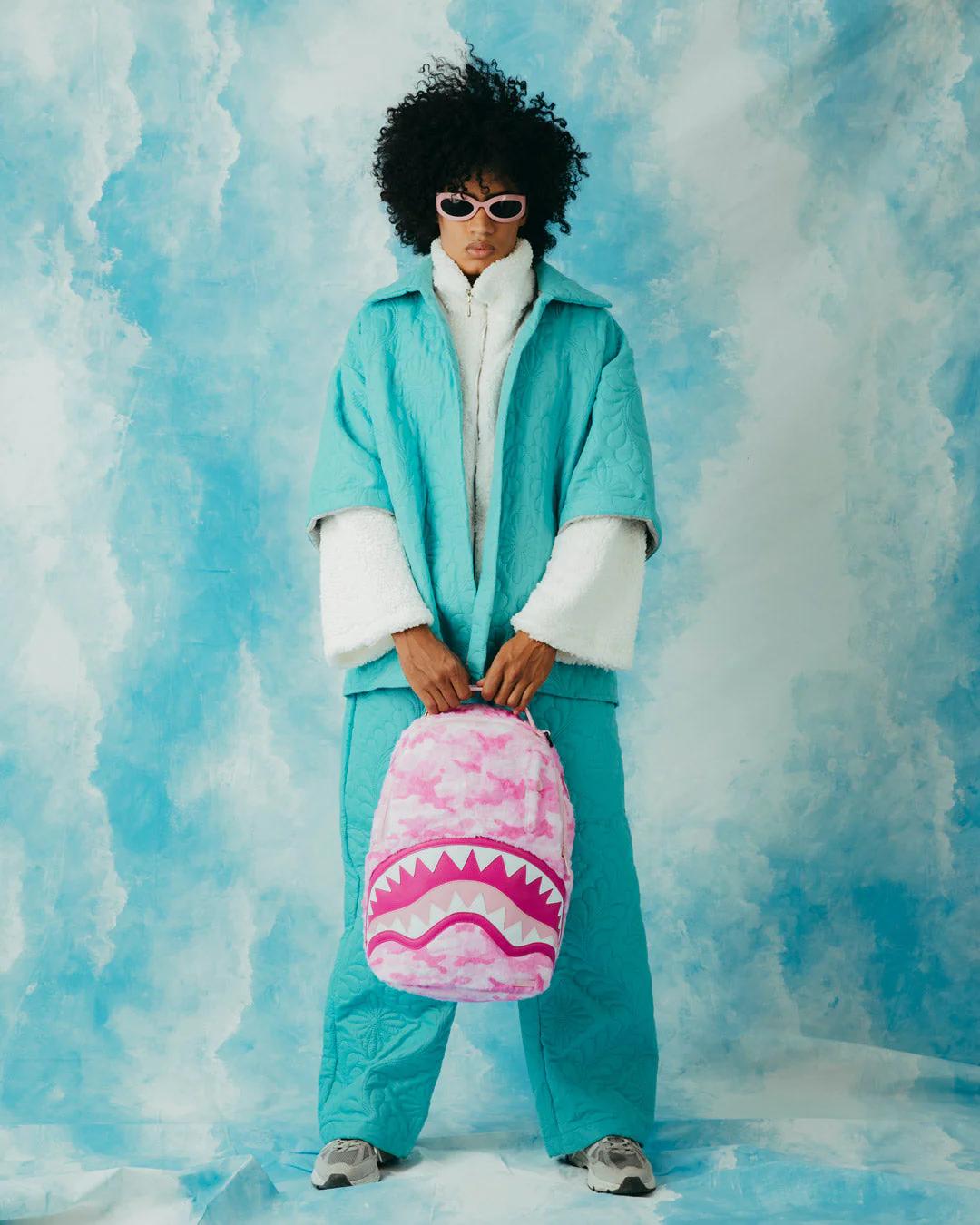 Sprayground New | FURRROCIOUS IN PINK DLXSF BACKPACK