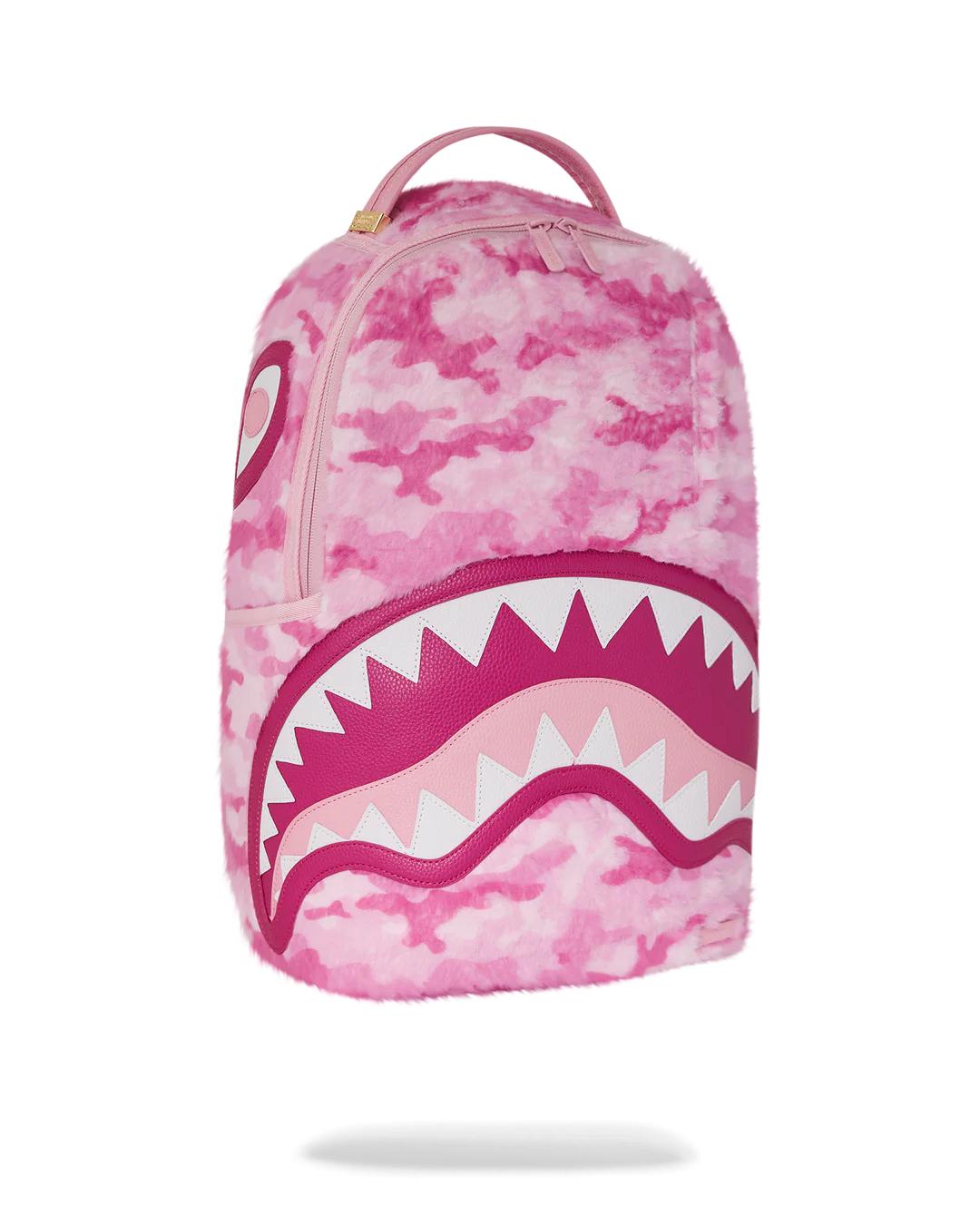 Sprayground New | FURRROCIOUS IN PINK DLXSF BACKPACK