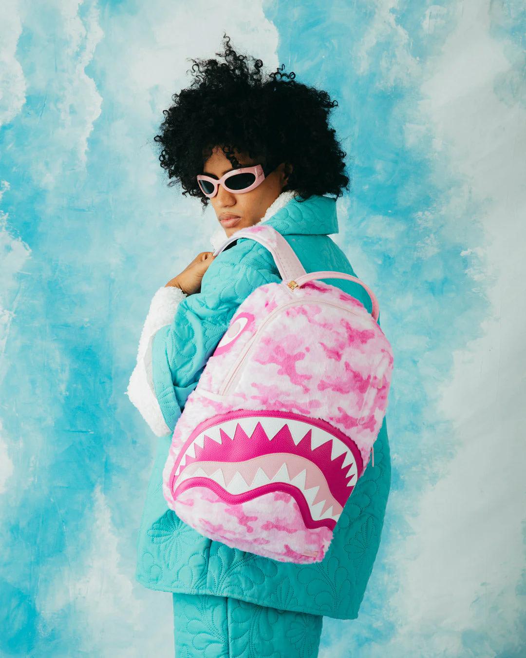 Sprayground New | FURRROCIOUS IN PINK DLXSF BACKPACK
