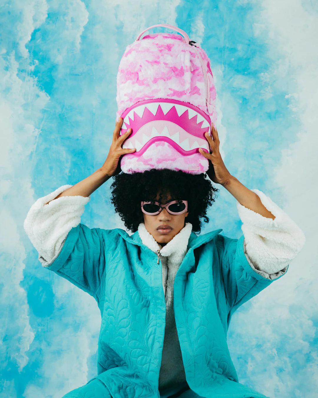 Sprayground New | FURRROCIOUS IN PINK DLXSF BACKPACK