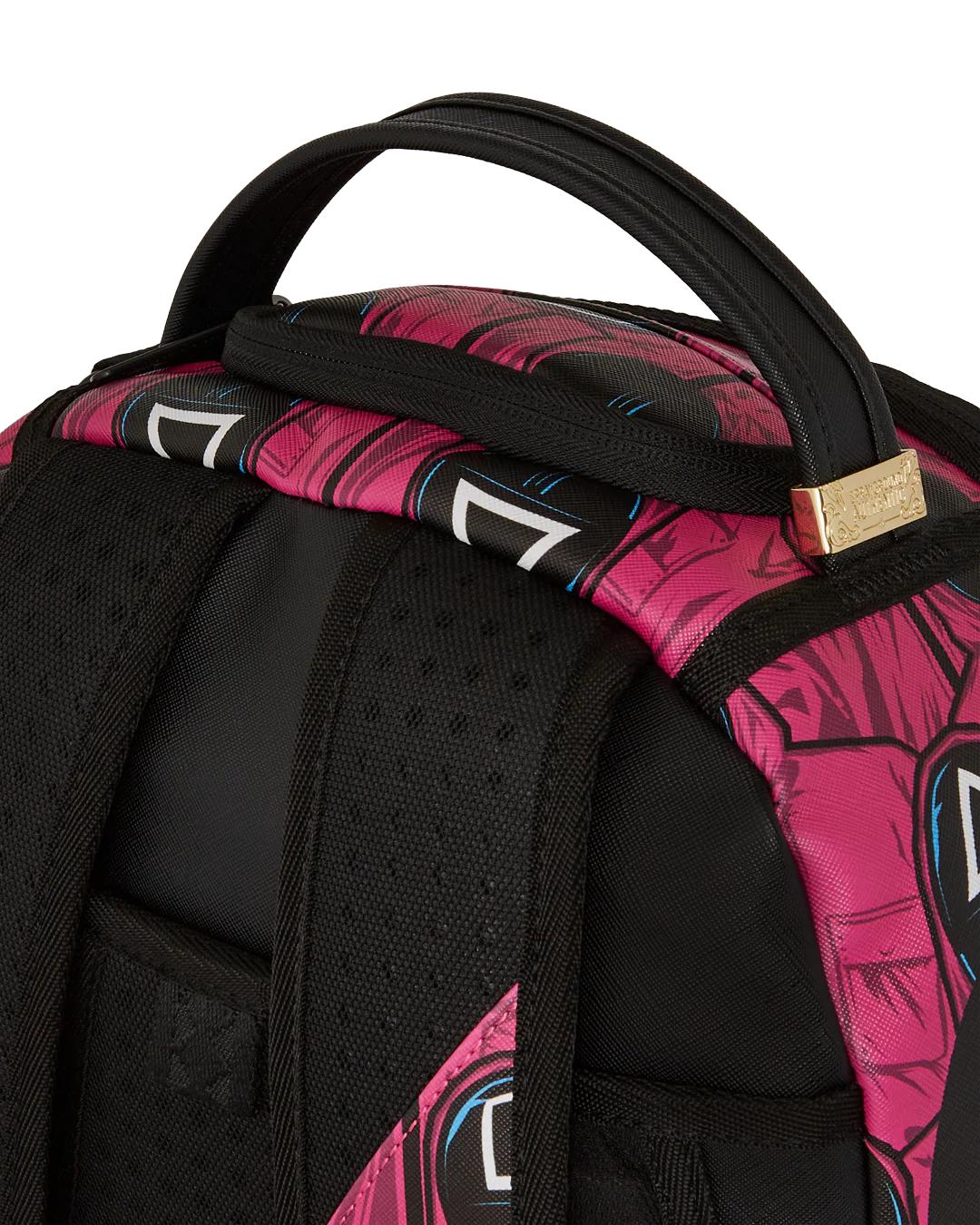 Sprayground Signature | SQUID GAME COLLAB FRONT MAN & PINK GUARD SHARKS BACKPACK