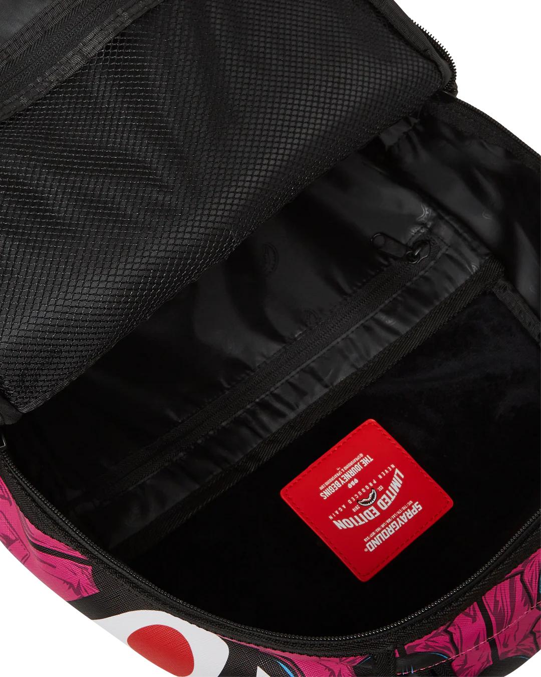Sprayground Signature | SQUID GAME COLLAB FRONT MAN & PINK GUARD SHARKS BACKPACK