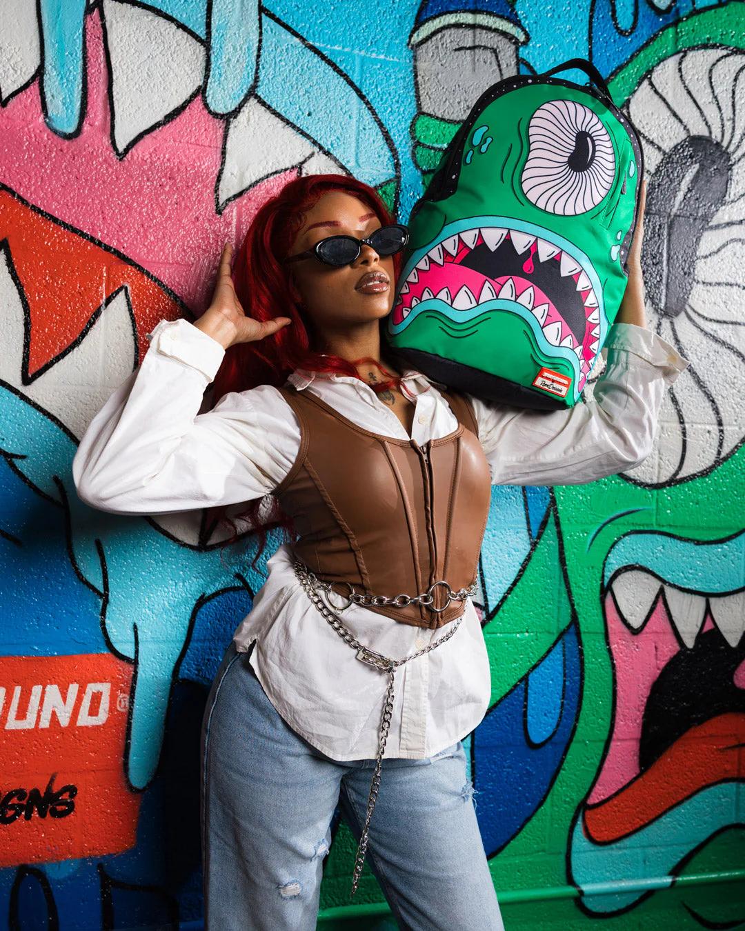 Sprayground Essential | JORGE RODRIGUEZ THE ARTIST COLLAB BOB SHARK BACKPACK