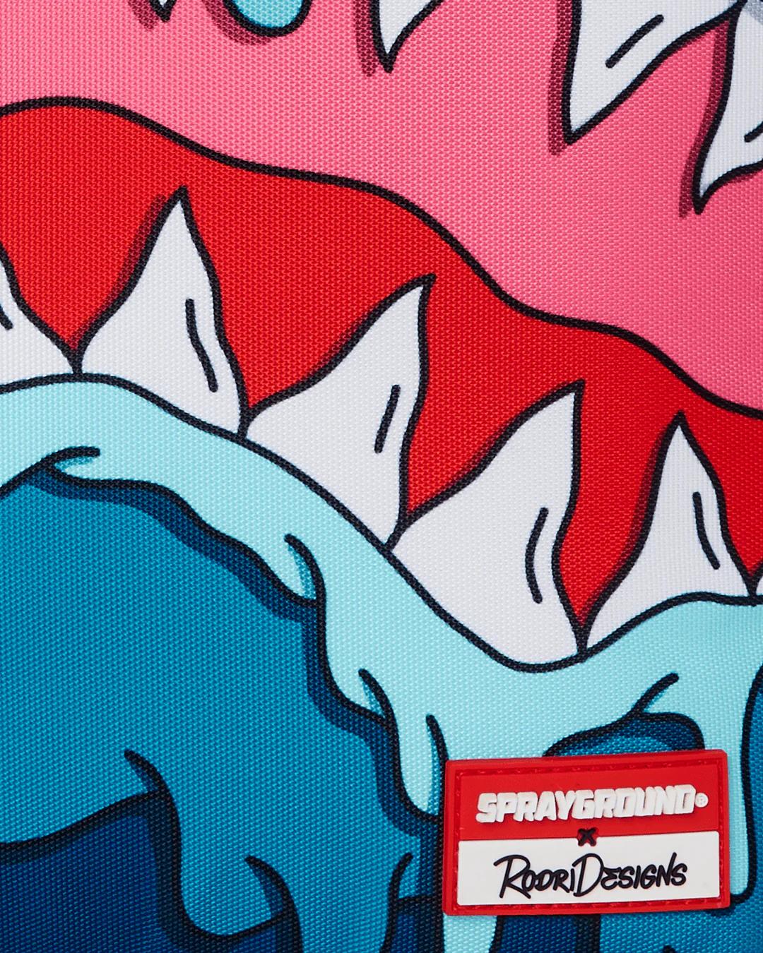 Sprayground Premium | JORGE RODRIGUEZ THE ARTIST COLLAB DRIPS SHARKS BACKPACK