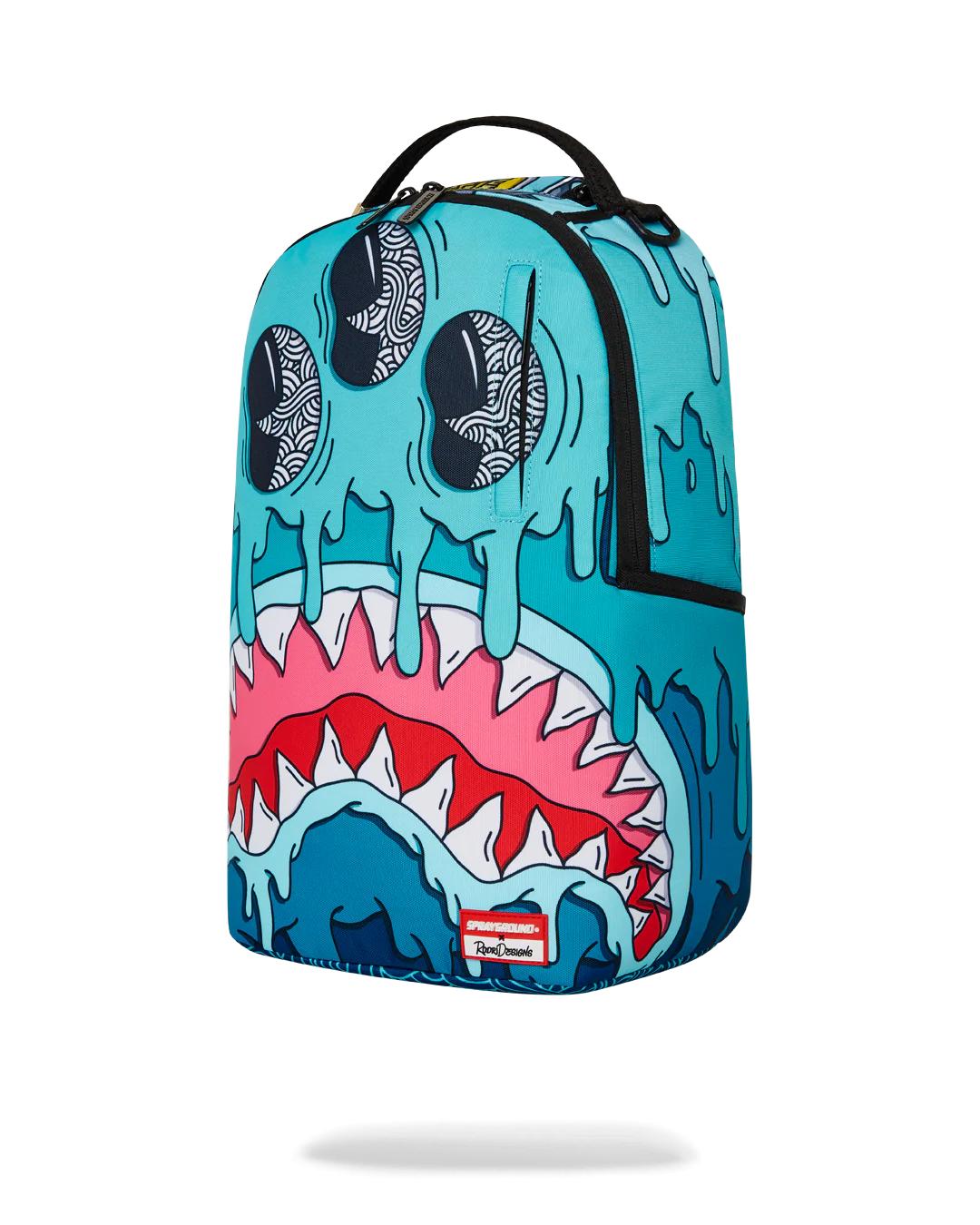 Sprayground Premium | JORGE RODRIGUEZ THE ARTIST COLLAB DRIPS SHARKS BACKPACK