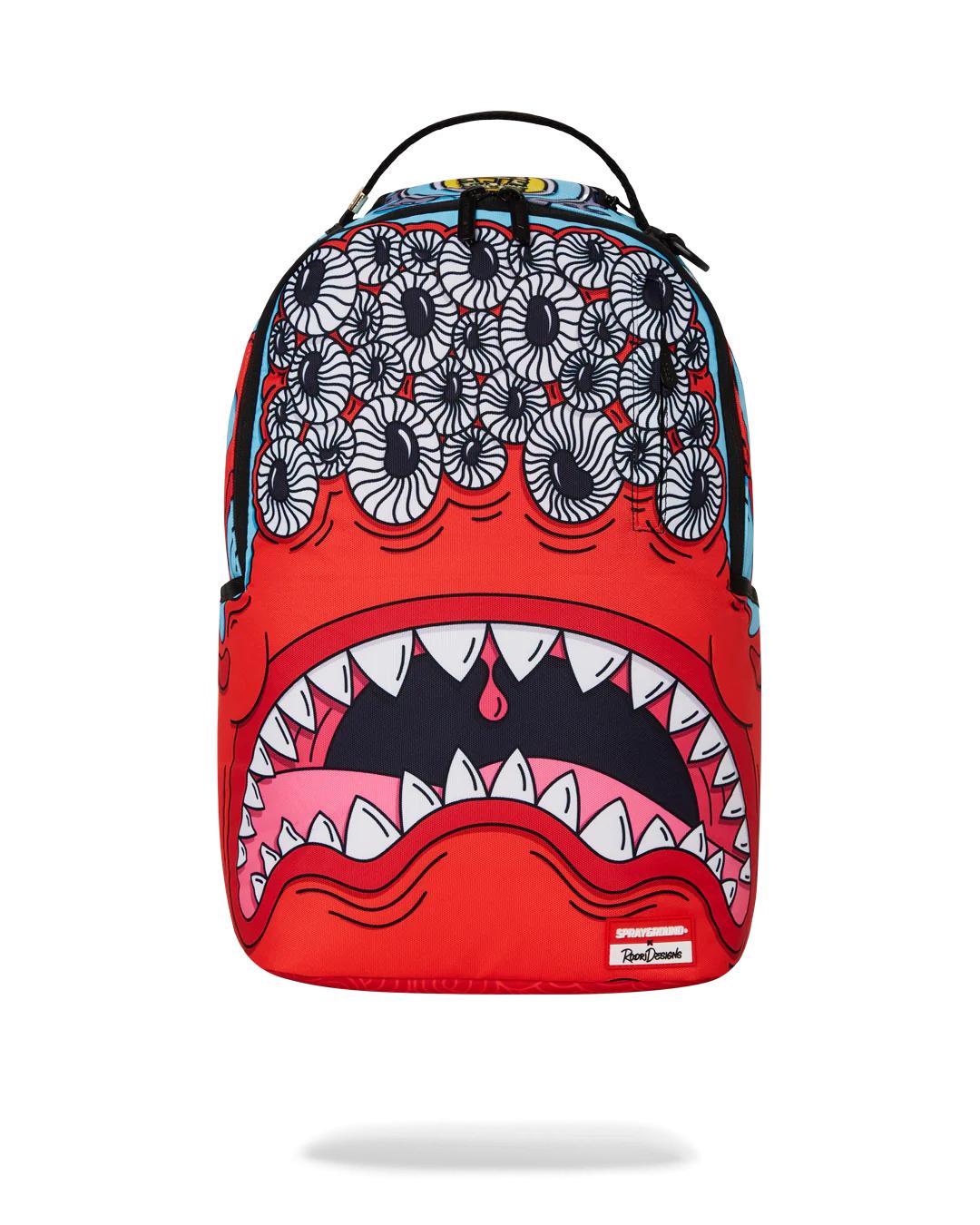 Sprayground New | JORGE RODRIGUEZ THE ARTIST COLLAB BLINKY SHARK BACKPACK