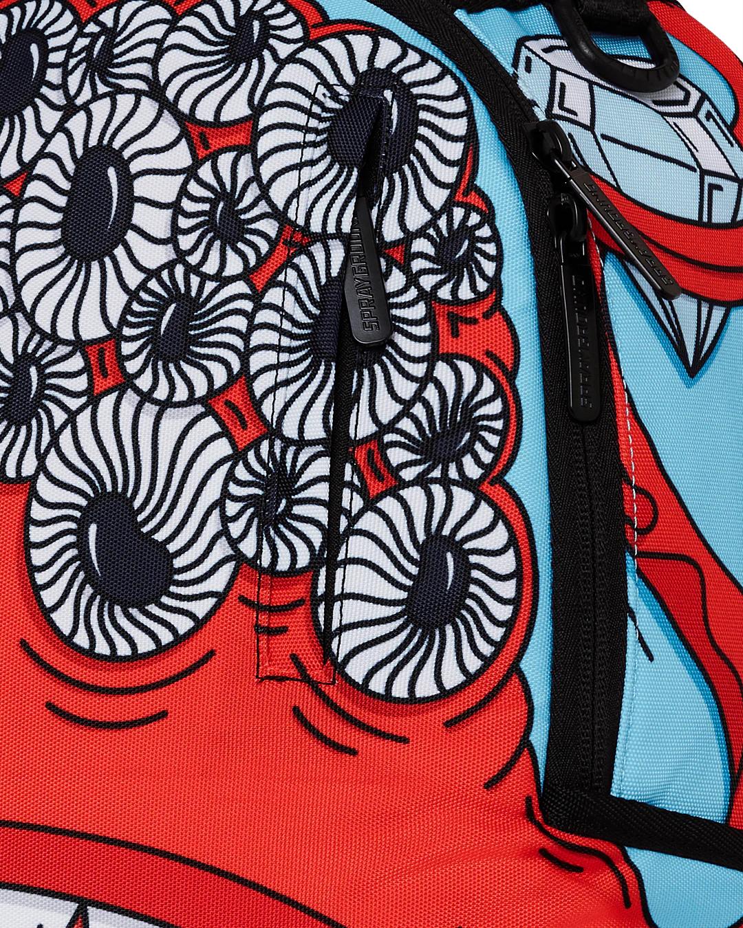 Sprayground New | JORGE RODRIGUEZ THE ARTIST COLLAB BLINKY SHARK BACKPACK