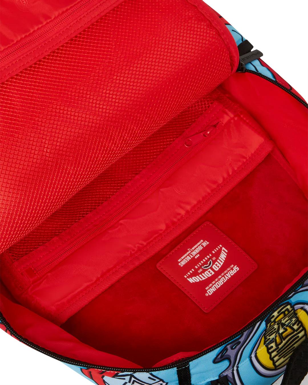Sprayground New | JORGE RODRIGUEZ THE ARTIST COLLAB BLINKY SHARK BACKPACK