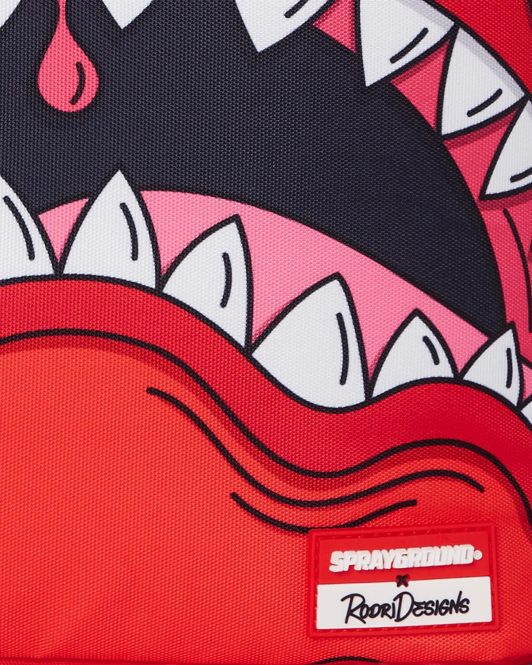 Sprayground New | JORGE RODRIGUEZ THE ARTIST COLLAB BLINKY SHARK BACKPACK
