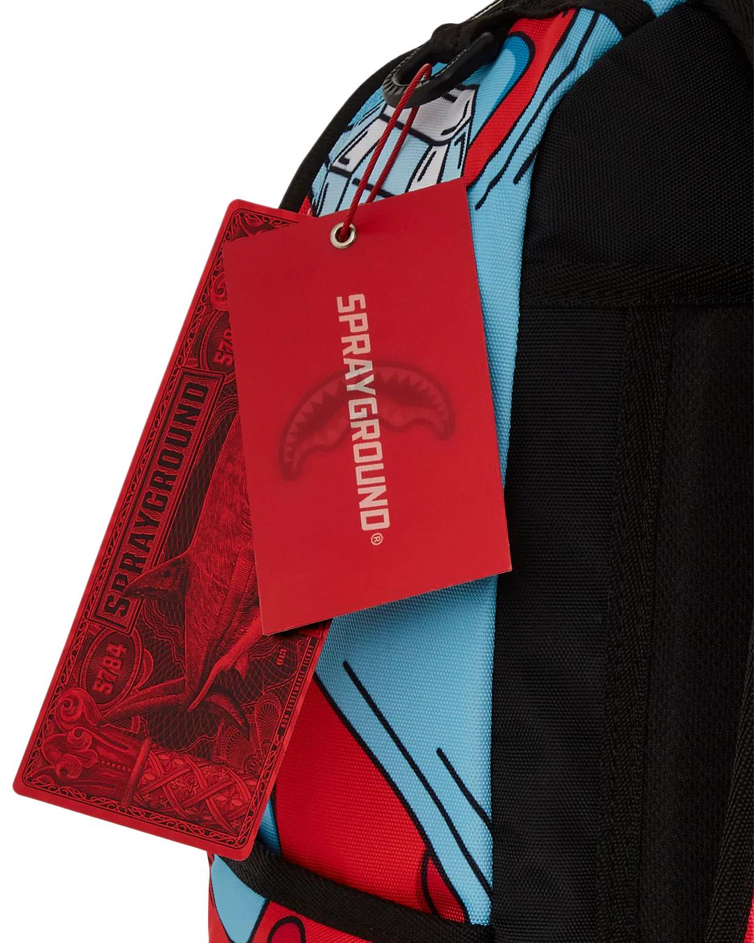 Sprayground New | JORGE RODRIGUEZ THE ARTIST COLLAB BLINKY SHARK BACKPACK
